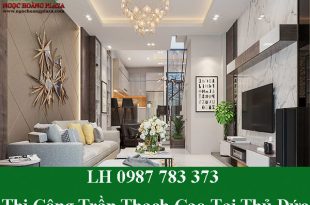 Thi công trần thạch cao tại TP thủ đức giá rẻ