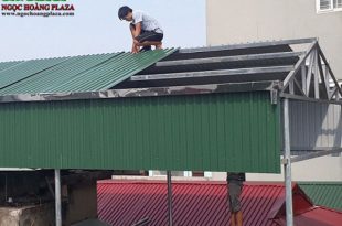 Thi công lợp mái tôn tại quận 1 giá rẻ