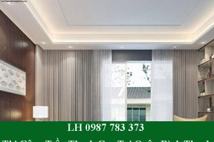 Thi công trần thạch cao tại quận bình thạnh trọn gói