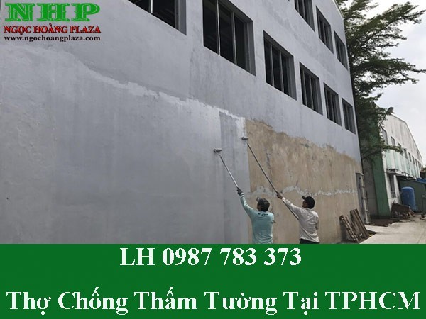 Thợ chống thấm tường nhà tại TP HCM giá rẻ
