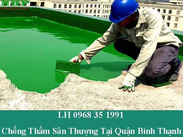 Dịch vụ chống thấm sân thượng tại quận bình thạnh