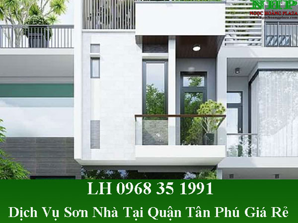 Dịch vụ sơn nhà tại quận tân phú giá rẻ