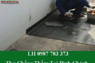 Thợ chống thấm tại bình chánh giá rẻ và uy tín