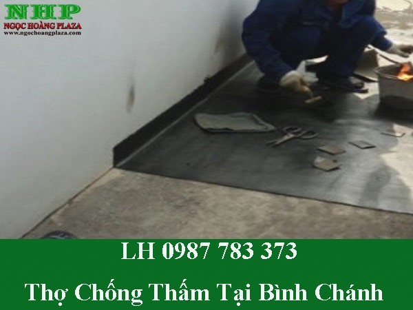 Thợ chống thấm tại bình chánh giá rẻ và uy tín