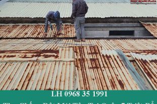 Thợ chống dột mái tôn tại quận 7 triệt để