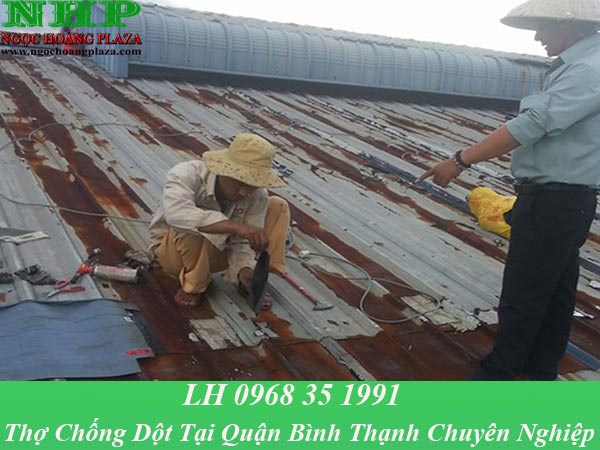 Thợ chống dột tại quận bình thạnh chuyên nghiệp