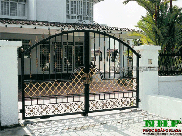 Thi công cửa cổng sắt đẹp tại biên hòa