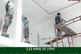 Báo giá thi công sơn nước tường nhà, trần nhà