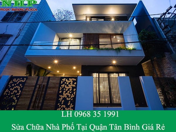 Sửa chữa nhà phố tại quận tân bình giá rẻ